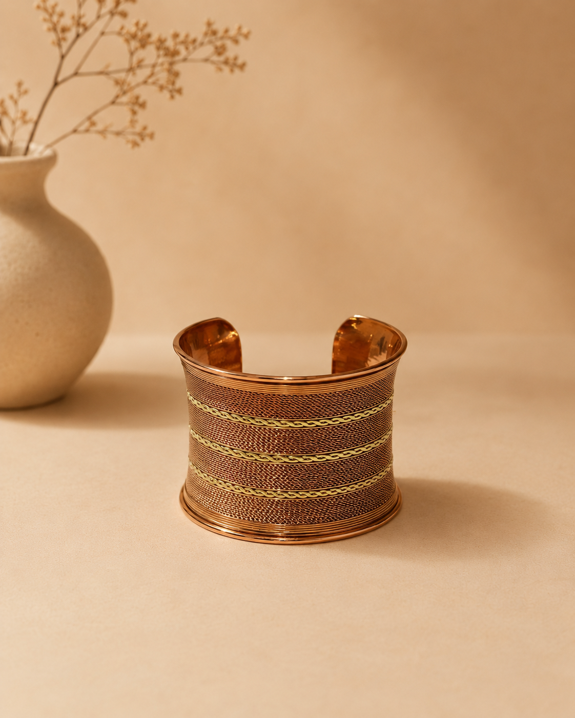 Rubria Royalty Copper Cuff