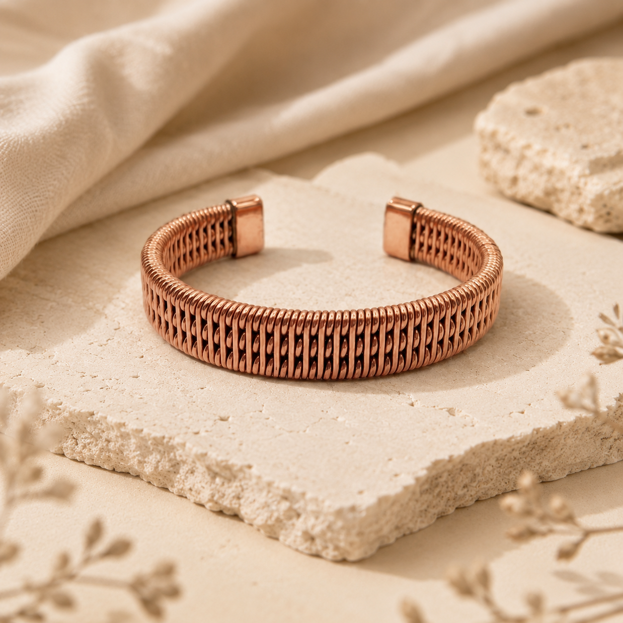 Rubria Atlas Copper Bracelet