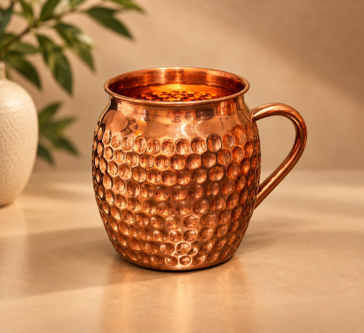 Rubria Artisan Copper Mug Cup – 430ml