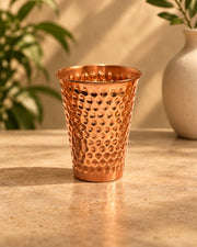 Rubria Hammered Pure Copper Cup Set — 3 Sizes