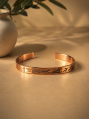 Rubria Ancient Hunt Copper Cuff