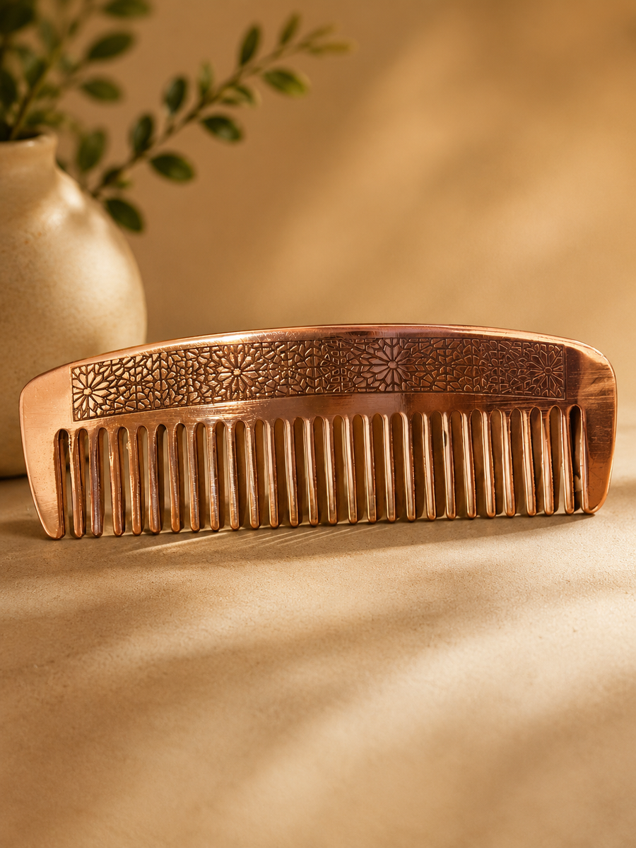 Rubria Aurelia Mosaic Copper Comb