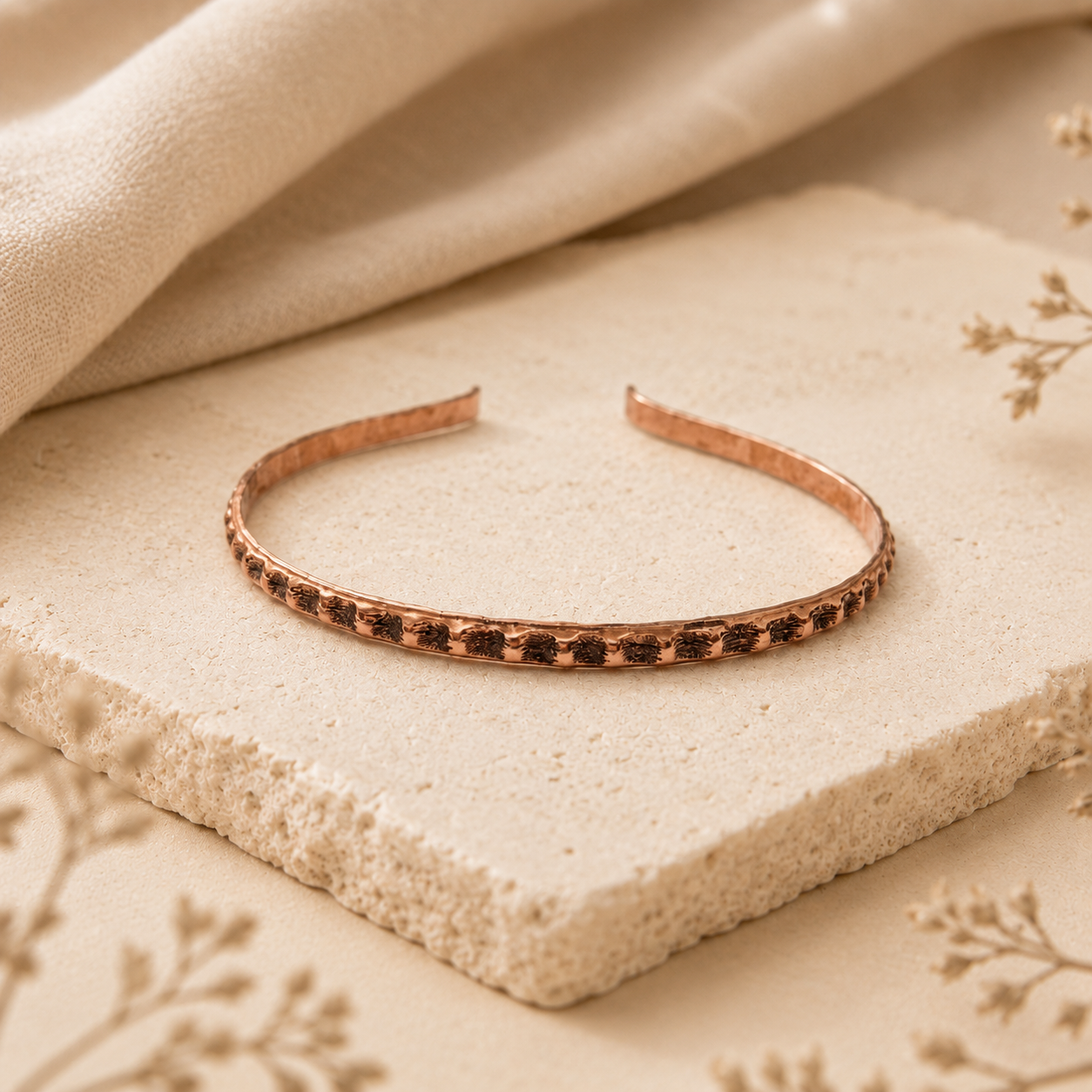Rubria Copper Wave Hair Hoop