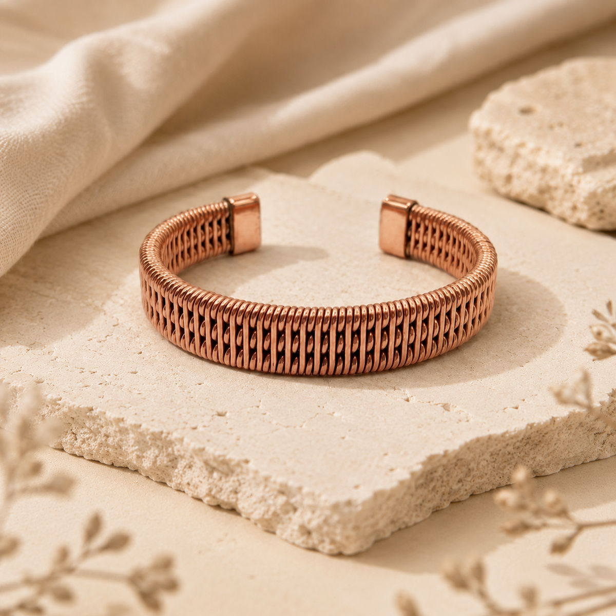 Rubria Atlas Copper Bracelet