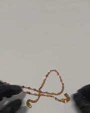 Rubria Aurelia Copper Anklet