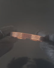 Rubria Eternal Maze Copper Cuff