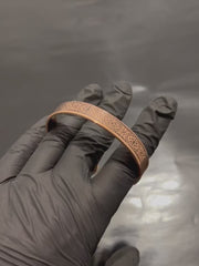 Rubria Arabesque Copper Cuff