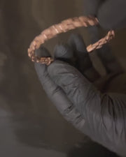 Rubria Royal Braid Copper Cuff