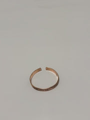 Rubria Aurelia Engraved Copper Cuff